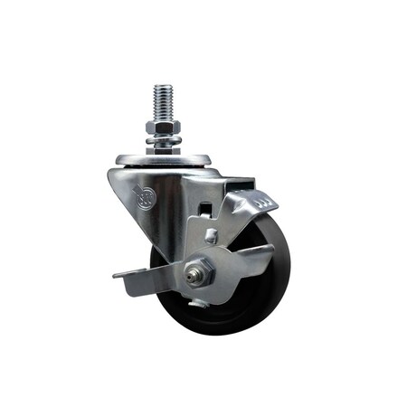 Service Caster Bulman 359397B Replacement Caster with Brake BUL-SCC-TS20S314-POS-TLB-121315